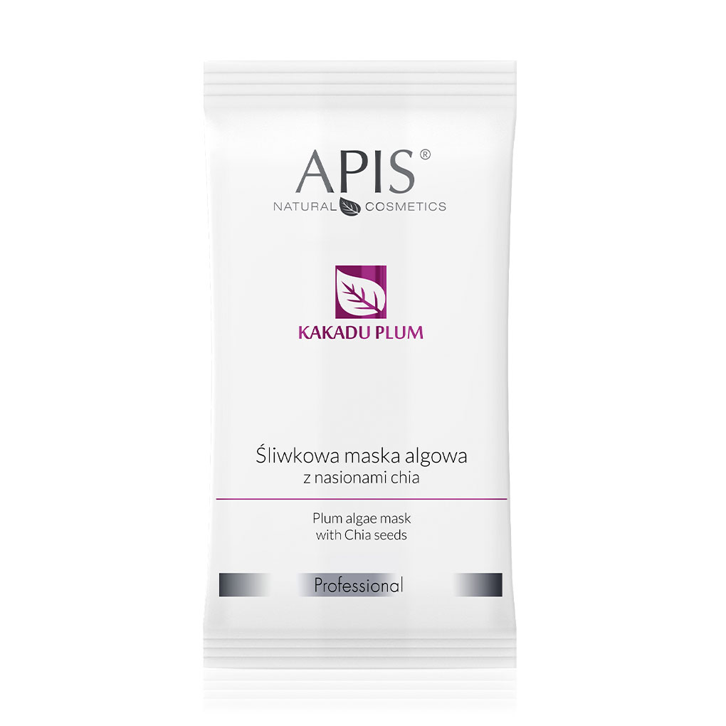 Маска для обличчя Apis Natural Cosmetics Professional Kakadu Plum Algae Mask з екстрактом сливи, 20 г